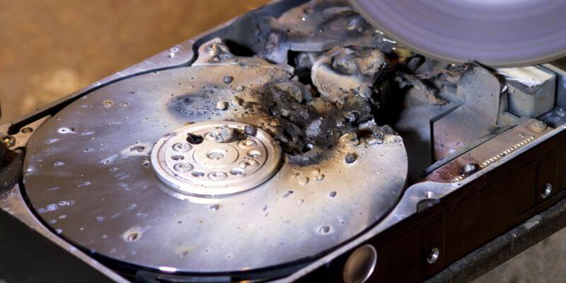 hard drive destruction